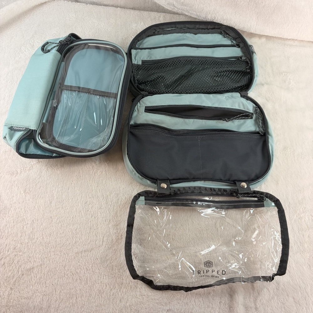 TRIPPED Travel Gear 2-Piece Compression Packing Cubes Set Minimalist Organizer